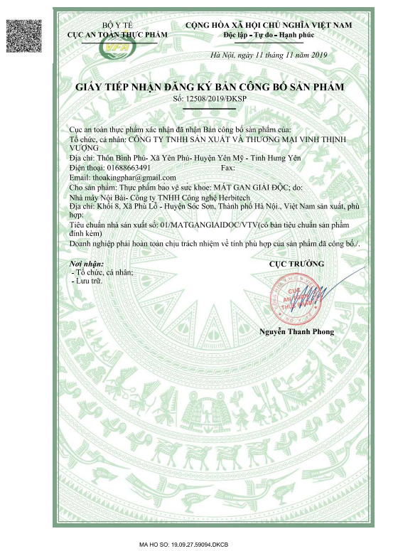  Ống uống Mát Gan Giải Độc Kingphar 20 ống 5ml 