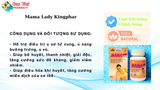  Mama Lady Kingphar 60 viên (U xơ tử cung, u nang buồng trứng, u vú lành tính) 