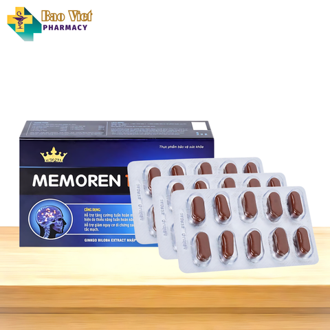  Hoạt huyết Memoren 1200Max Kingphar 30 viên 