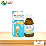  Siro tăng trưởng chiều cao, cân nặng Morningkids Increase Heigh chai 125ml, nhập khẩu Italia 