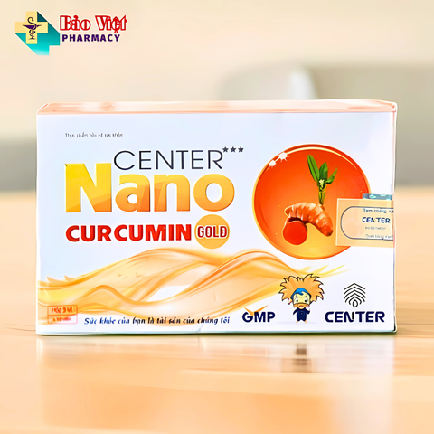  Viên nghệ Nano Curcumin Gold Center 30 viên 