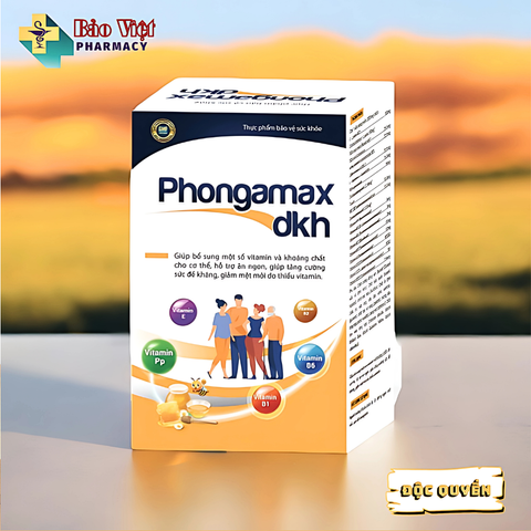  Thực phẩm bổ sung vitamin Phongamax DKH hộp 60 viên 