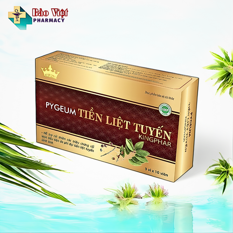  Tiền liệt tuyến Pygeum Kingphar 30 viên 