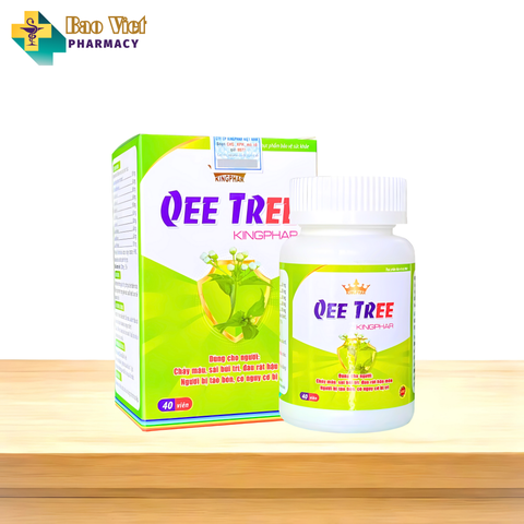  Viên uống bệnh trĩ Qee Tree  Kingphar 40v 