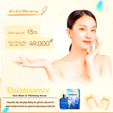  Serum giữ ẩm, dưỡng da, cải thiện độ đàn hồi, làm mờ vết thâm nám và phục hồi da Quintessence Center 30ml 