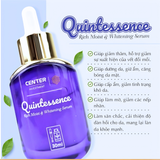  Serum giữ ẩm, dưỡng da, cải thiện độ đàn hồi, làm mờ vết thâm nám và phục hồi da Quintessence Center 30ml 