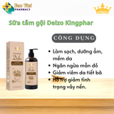  Sữa Tắm Gội toàn thân DelZo Kingphar chai 500ml 