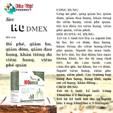  Siro Ho Dmex Hộp 20 ống x 10ml 