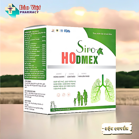 Siro Ho Dmex Hộp 20 ống x 10ml 