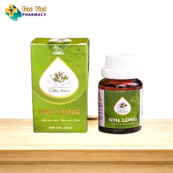  Tinh dầu tràm nguyên chất Nhị Long và Nhị Long Gold chai 20ml 