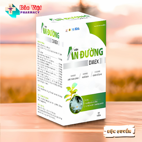  Viên An Đường Dmex Hộp 1 lọ 30 viên nang cứng 