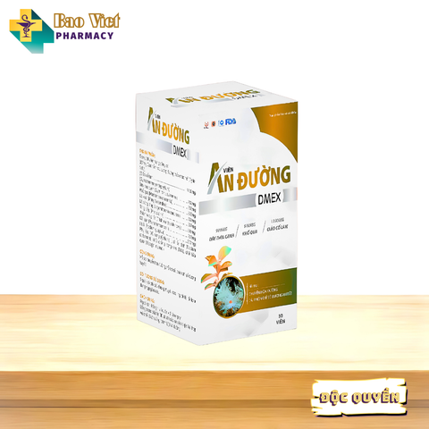  Viên An Đường Dmex Hộp 1 lọ 30 viên nang cứng 