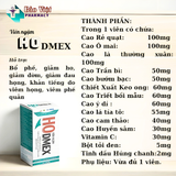 Viên Ngậm Ho Dmex Hộp 1 Tuyp 10 viên ngậm ho 