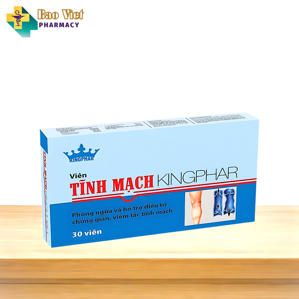  Viên Tĩnh Mạch Kingphar 30 viên 