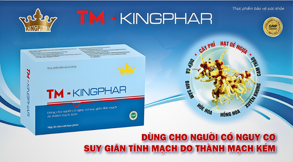  Viên Tĩnh Mạch Kingphar 30 viên 
