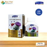  Viên uống giải độc gan Vital Code Liver detox hộp 100 viên 