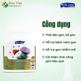  Viên uống giải độc gan Vital Code Liver detox hộp 100 viên 