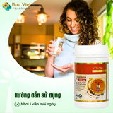 Vitatree Vitamin C 1000mg with ZinC lọ 100 viên nhai 