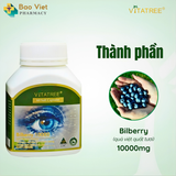  Viên bổ mắt Vitatree Billberry 10000mg hộp 60 viên 