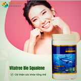 Dầu gan cá mập Vitatree Bio Squalene 1000mg 365v Hỗ trợ duy trì sức khỏe toàn diện 