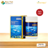  Dầu gan cá mập Vitatree Bio Squalene 1000mg 365v Hỗ trợ duy trì sức khỏe toàn diện 