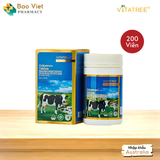 Viên sữa non Vitatree Colostrum Tablets giúp bổ sung dinh dưỡng, nâng cao sức đề kháng hộp 100 viên và 200 viên 