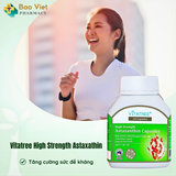  Viên uống chống lão hóa Vitatree High Strength Astaxanthin hộp 30 viên và 60 viên 