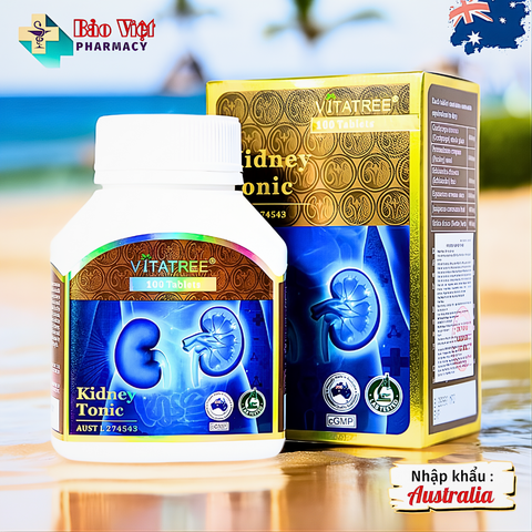  Viên uống bổ thận Vitatree Kidney Tonic 80 viên & 100 viên 