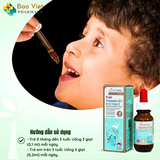  Viitatree Kids Vitamin D3 & K2 Liquid Bổ sung D3 – K2 Hỗ trợ hấp thu canxi chai 20ml 