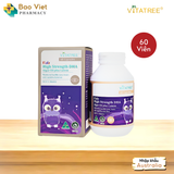  Vitatree Kids High Strength DHA Algae Oil plus Lutein - Hỗ trợ bổ sung DHA và Lutein, tốt cho não bộ, mắt và nhận thức 