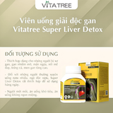  Giải độc gan Vitatree Super Liver Detox 80 viên & 100 viên 