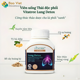  Viên uống bổ phổi Vitatree Lung Detox hộp 60 viên 