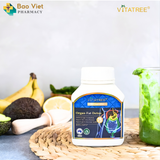  Viên uống giảm cân, mỡ máu, gải độc gan Vitatree Organ Fat Detox hộp 60 viên 