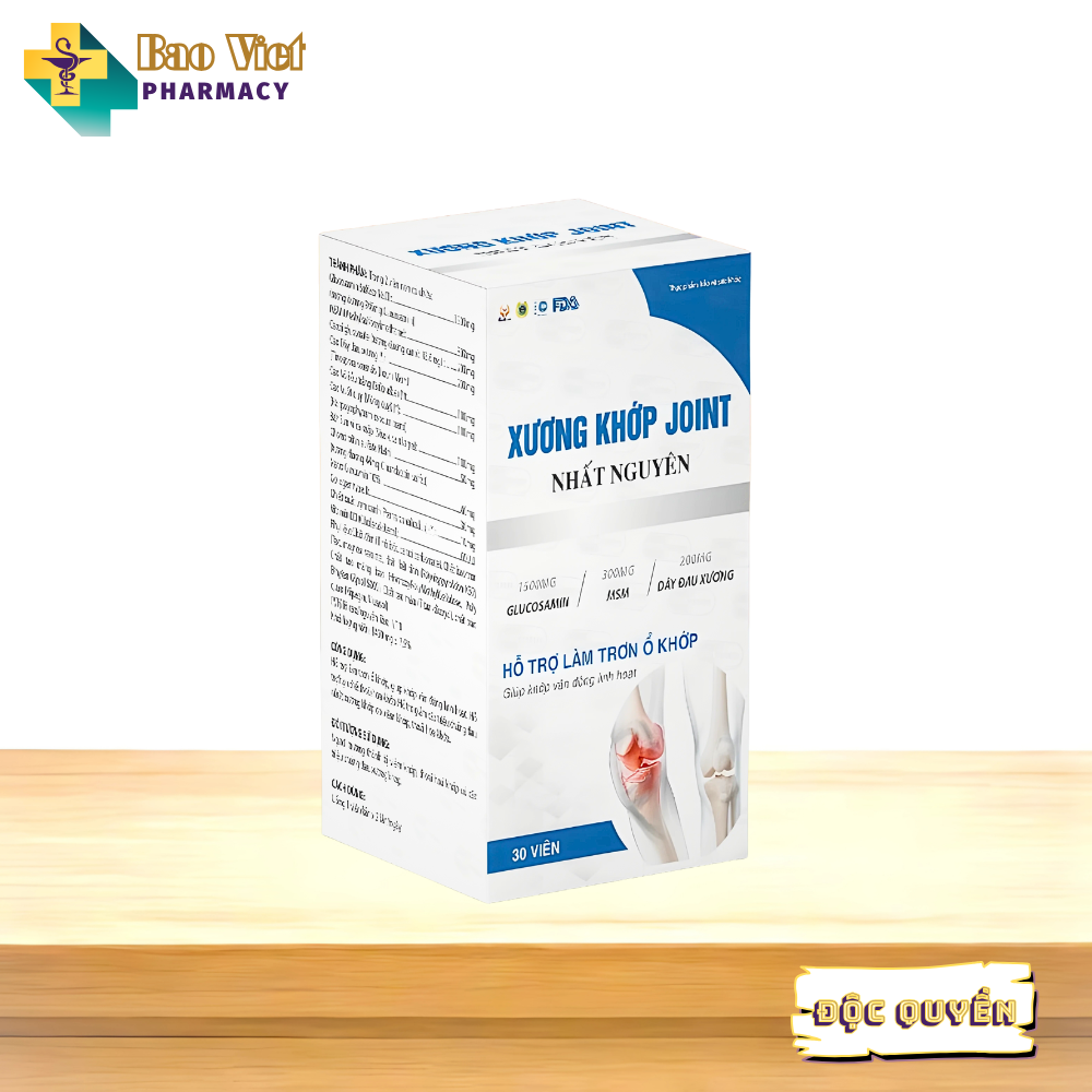  Xương Khớp Joint Nhất Nguyên Hộp 1 lọ 30 viên 