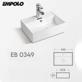 CHẬU TREO TƯỜNG/ ĐẶT BÀN EMPOLO EB 0349