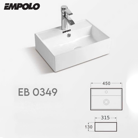 CHẬU TREO TƯỜNG/ ĐẶT BÀN EMPOLO EB 0349