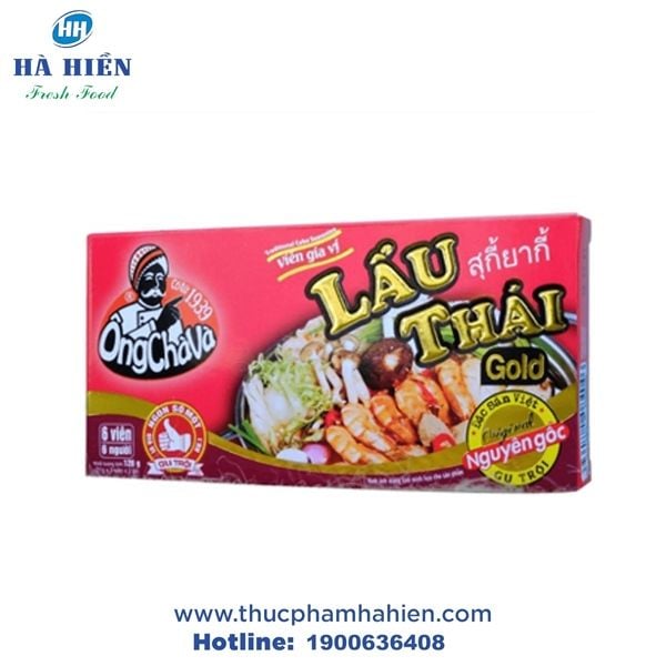  VIÊN GIA VỊ LẨU THÁI GOLD ÔNG CHÀ VÀ 126G 