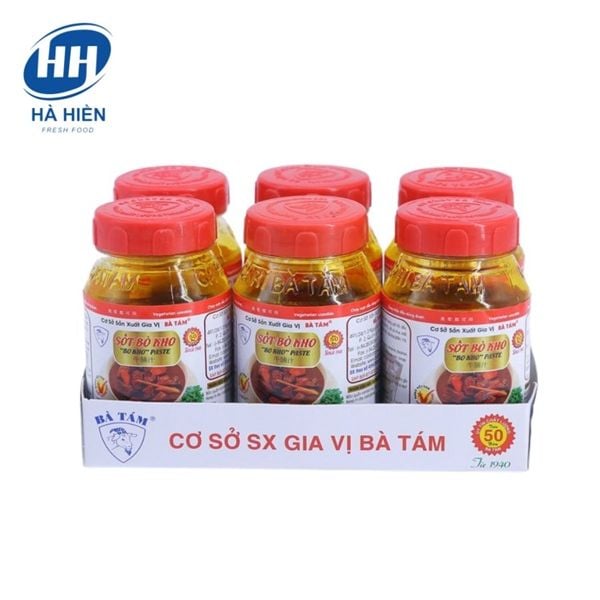  SỐT BÒ KHO BÀ TÁM 70G 