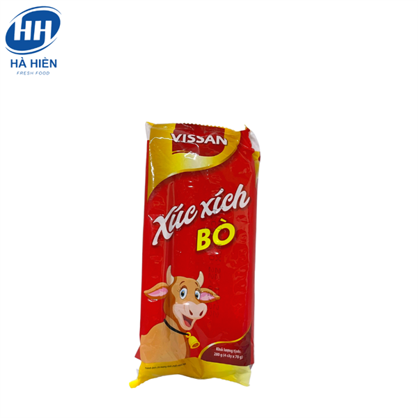  XÚC XÍCH BÒ VISSAN 280G 