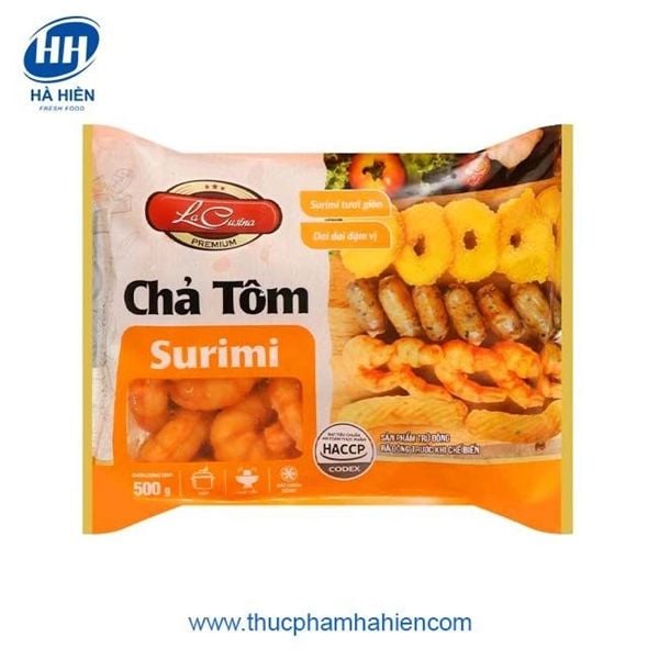 CHẢ TÔM SURIMI LC FOODS 500G 