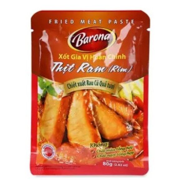  XỐT GIA VỊ THỊT RAM BARONA 80G 