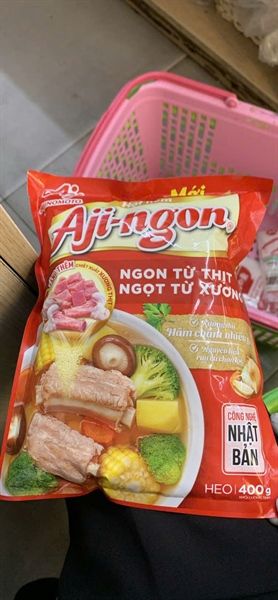  HẠT NÊM AJI NGON HEO 400G 