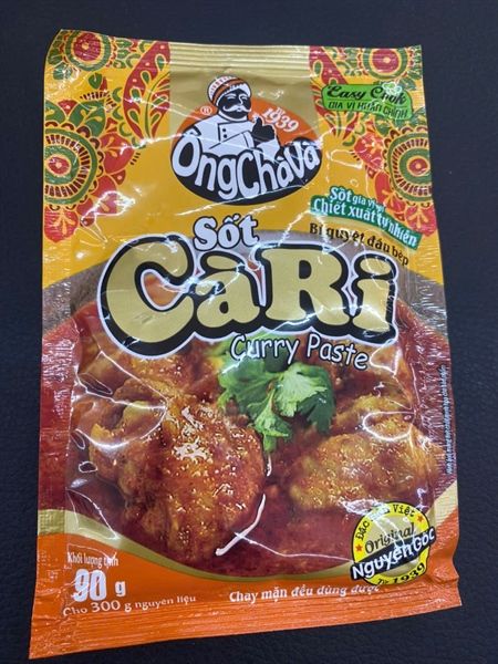  SỐT CÀ RI ÔNG CHÀ VÀ 90G 