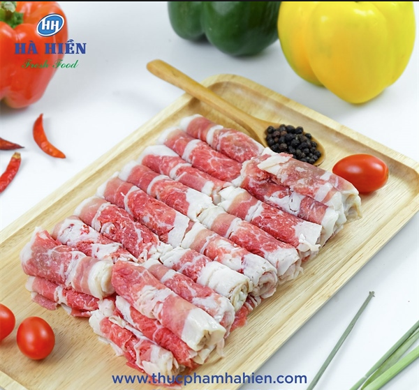  THỊT BA RỌI MỸ- NK CẮT LÁT CUỘN TRẦN(VỈ 0.5KG) (VỈ) 
