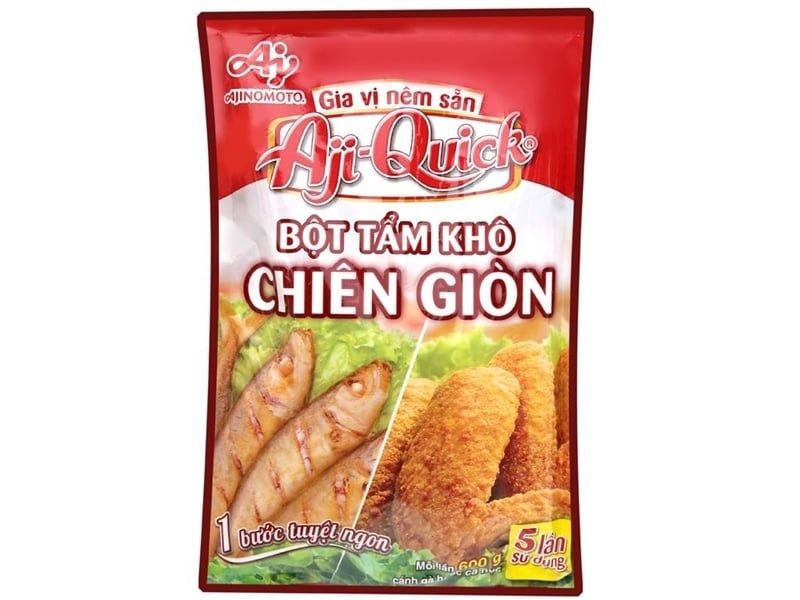  BỘT TẨM KHÔ CHIÊN GIÒN AJI-QUICK 210G 