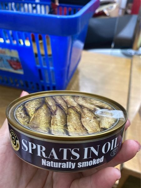  CÁ TRÍCH HUN KHÓI NGÂM DẦU HIỆU VITAFISH LOẠI PREMIUM 160G 