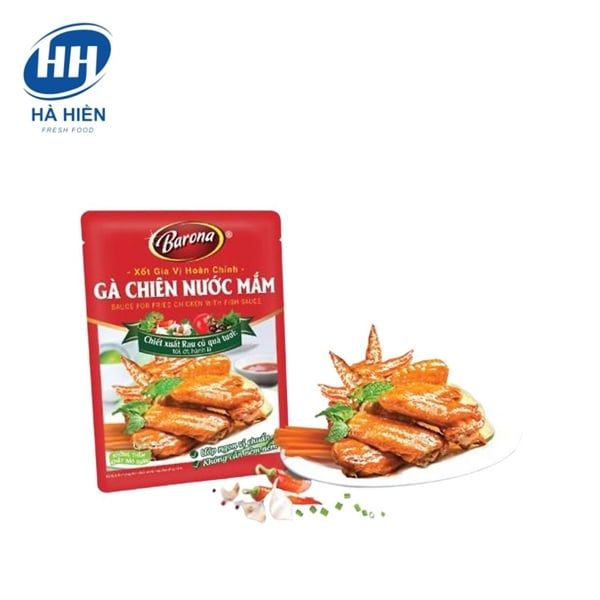  XỐT GIA VỊ GÀ CHIÊN NƯỚC MẮM BARONA 80G 