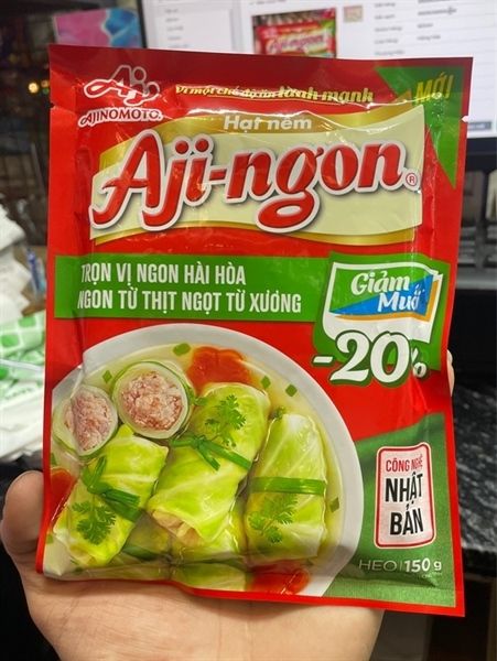  HẠT NÊM AJI-NGON HEO GIẢM MUỐI 150G 