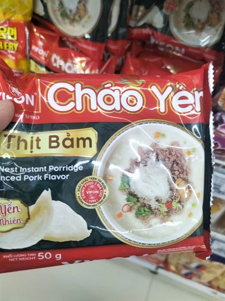  CHÁO YẾN THỊT BẰM VIFON 50G 
