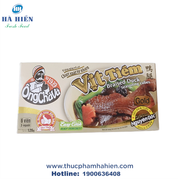  VIÊN GIA VỊ VỊT TIỀM ÔNG CHÀ VÀ 126G 